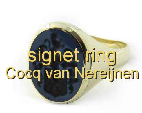 signet ring Cocq van Nereijnen