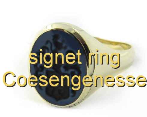 signet ring Coesengenesse