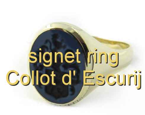 signet ring Collot d' Escurij