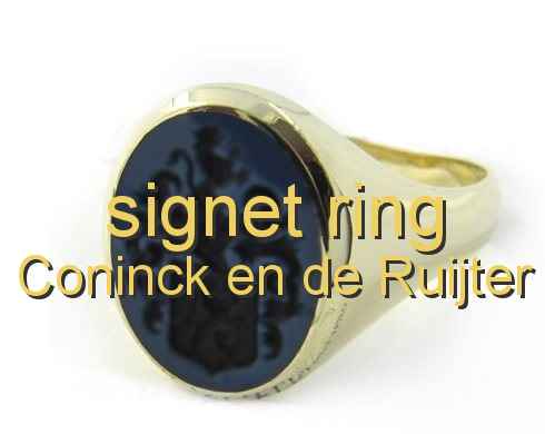 signet ring Coninck en de Ruijter