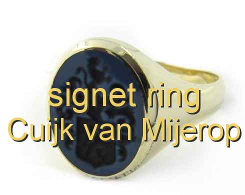 signet ring Cuijk van Mijerop