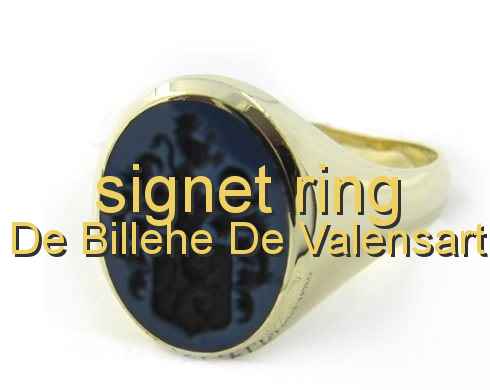 signet ring de Billehé de Valensart