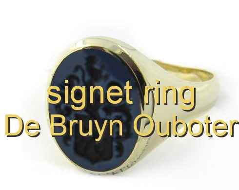 signet ring De Bruyn Ouboter