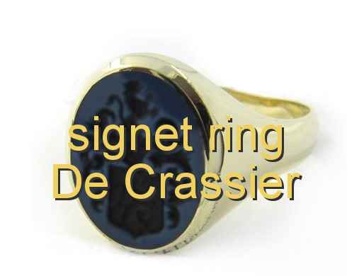 signet ring De Crassier