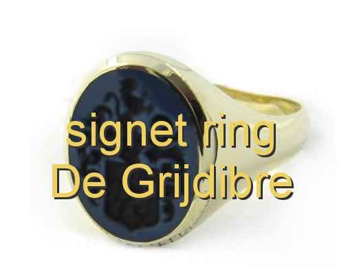 signet ring De Grijdibre