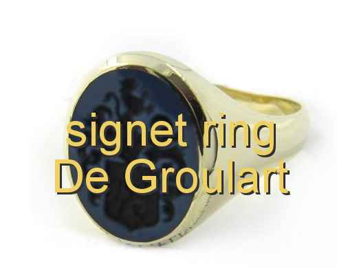 signet ring De Groulart