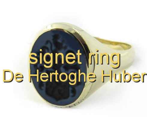 signet ring De Hertoghe Huber