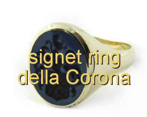 signet ring della Corona