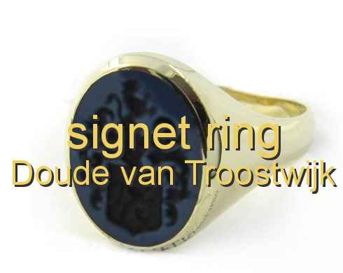 signet ring Doude van Troostwijk