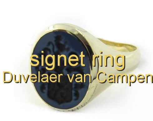 signet ring Duvelaer van Campen