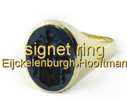 signet ring Eijckelenburgh Hooftman