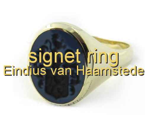 signet ring Eindius van Haamstede