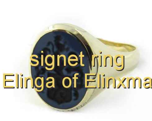 signet ring Elinga of Elinxma