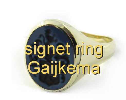 signet ring Gaijkema