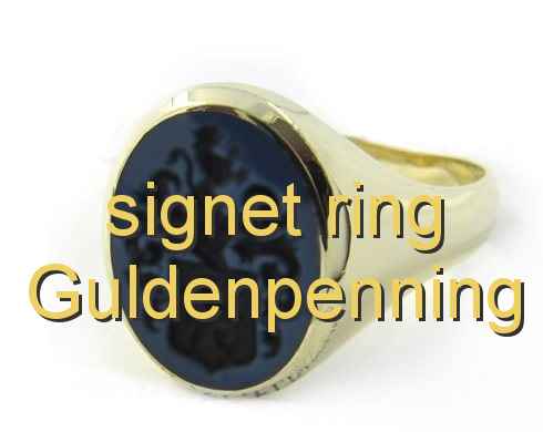 signet ring Guldenpenning