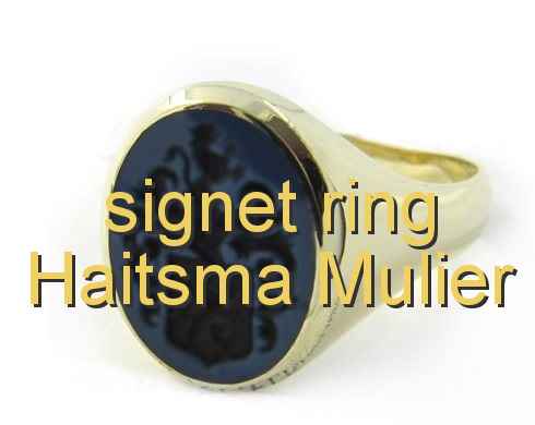 signet ring Haitsma Mulier