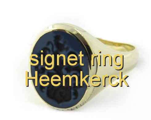 signet ring Heemkerck