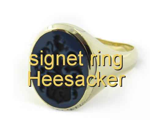 signet ring Heesacker