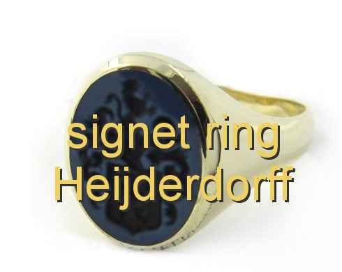 signet ring Heijderdorff