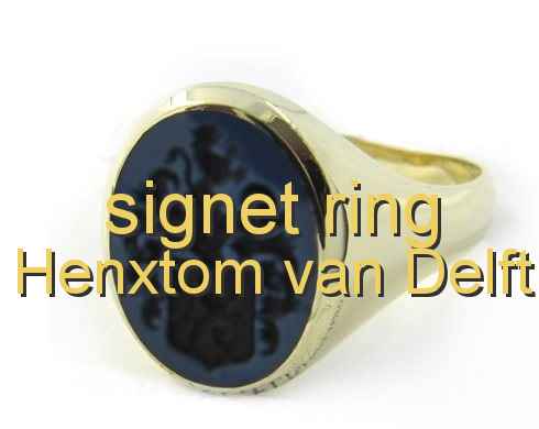 signet ring Henxtom van Delft