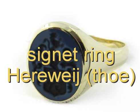 signet ring Hereweij (thoe)