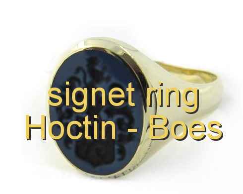 signet ring Hoctin - Boes