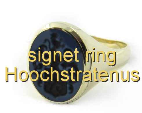 signet ring Hoochstratenus