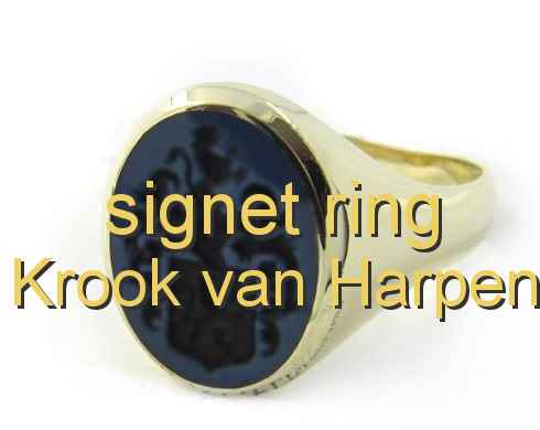 signet ring Krook van Harpen