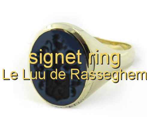 signet ring Le Luu de Rasseghem