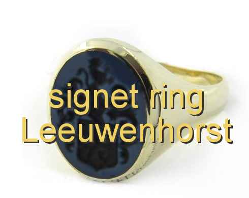 signet ring Leeuwenhorst