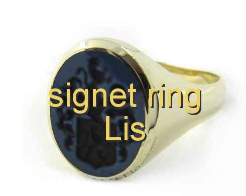 signet ring Lis