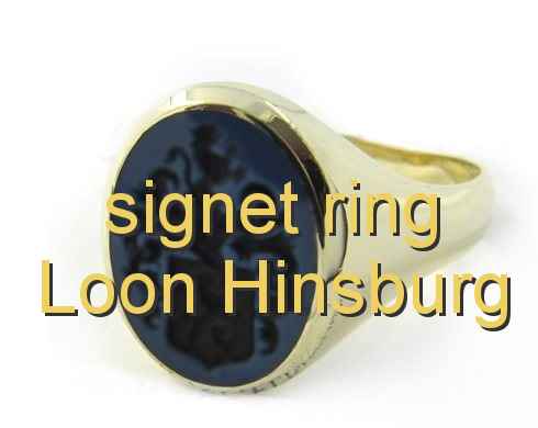 signet ring Loon Hinsburg