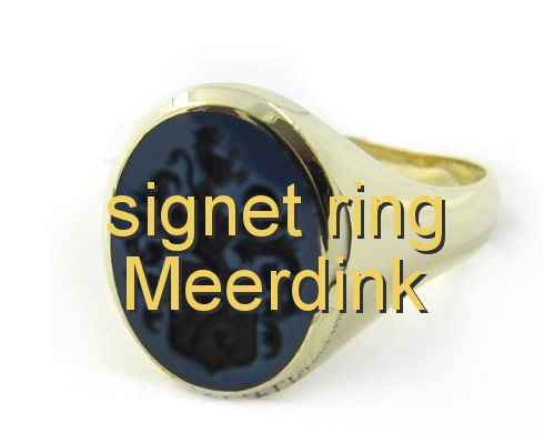 signet ring Meerdink