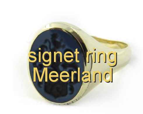 signet ring Meerland