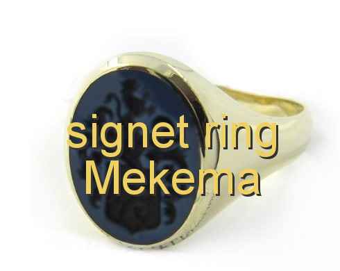 signet ring Mekema