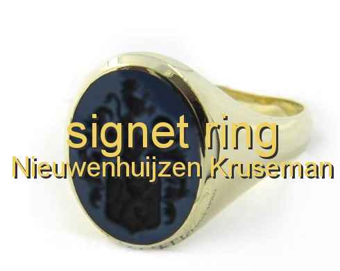 signet ring Nieuwenhuijzen Kruseman