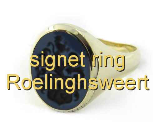 signet ring Roelinghsweert