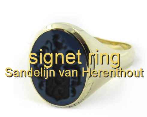 signet ring Sandelijn van Herenthout