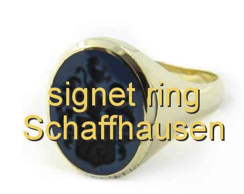 signet ring Schaffhausen