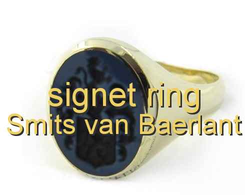 signet ring Smits van Baerlant