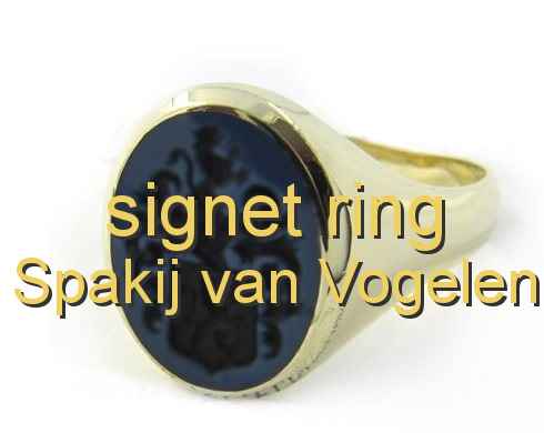 signet ring Spakij van Vogelen