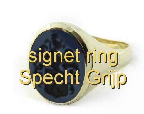 signet ring Specht Grijp