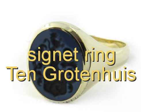 signet ring Ten Grotenhuis