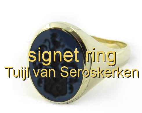 signet ring Tuijl van Seroskerken