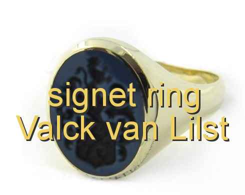 signet ring Valck van Lilst