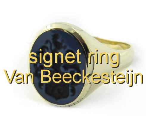 signet ring Van Beeckesteijn