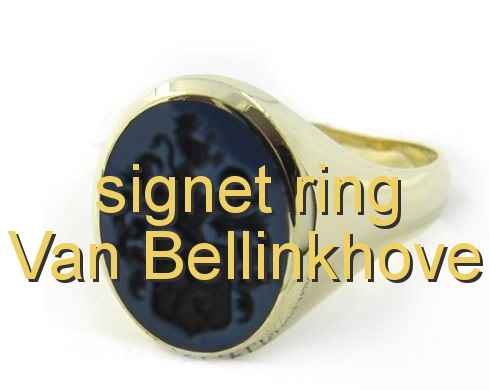 signet ring Van Bellinkhove