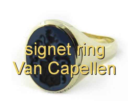 signet ring Van Capellen