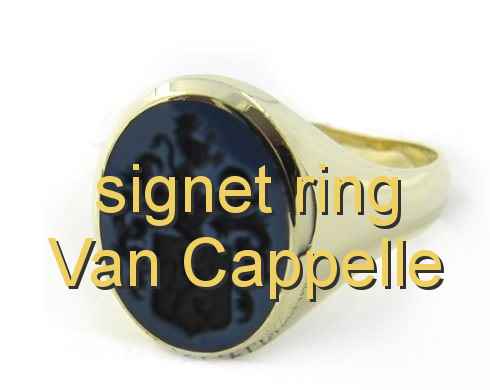 signet ring Van Cappelle