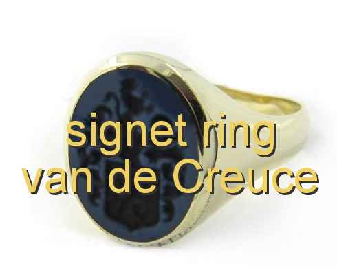 signet ring van de Creuce